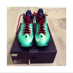Nike Lebron X Cutting Jade